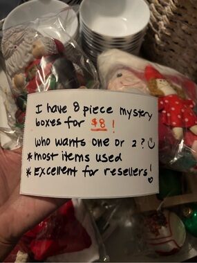 8 piece/item MYSTERY BOX 📦 used items excellent for resellers